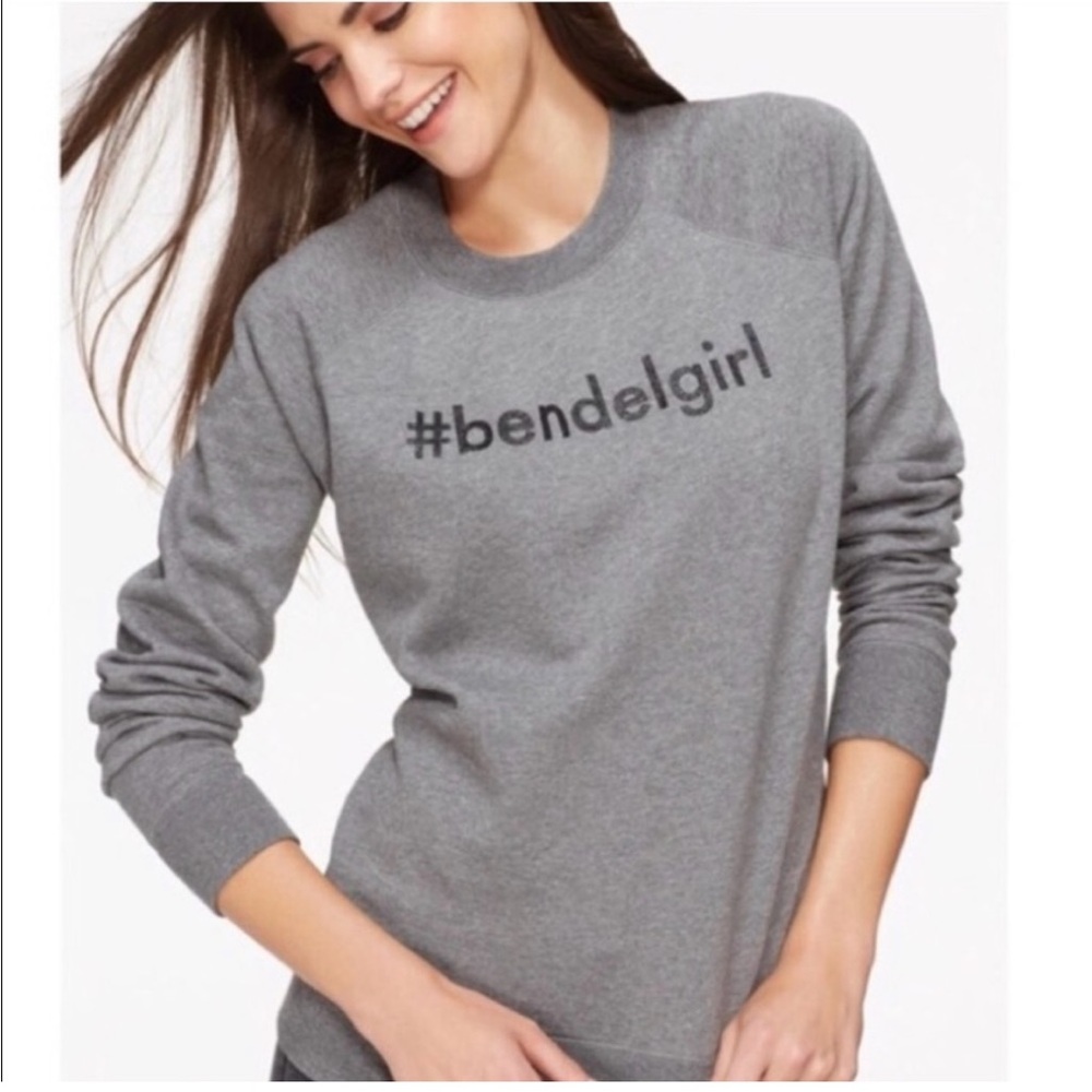 Henri Bendel Gray Sweatshirt